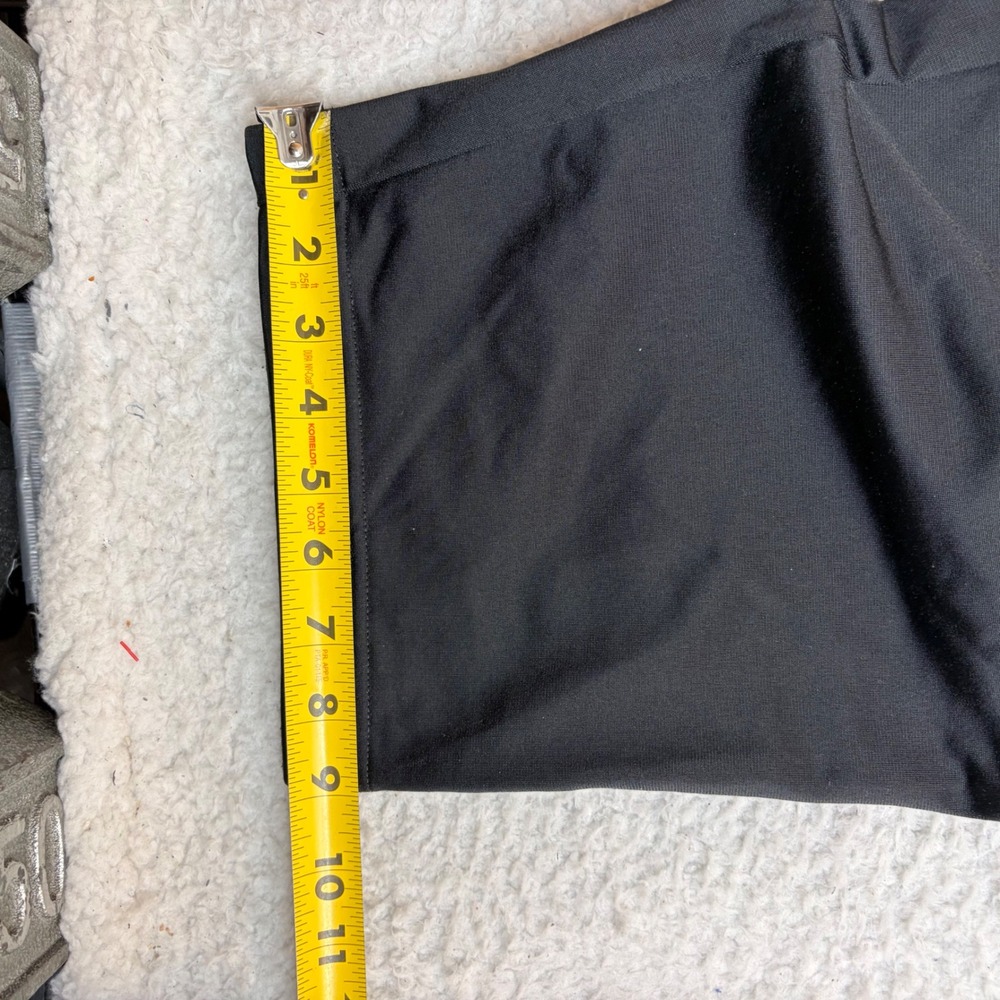 Y2KNike Basketball Mens Large Black White Stripe Track Pants baggy loose fit - Picture 5 of 8